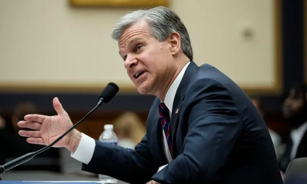 Trump Signals Former FBI Director Christopher Wray Is Being Probed By DOJ After Comey Indictment