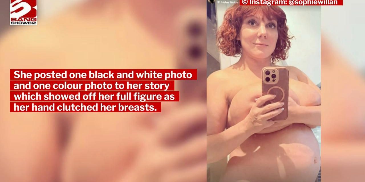 Sophie Willan posts nude snaps showing off her baby bump